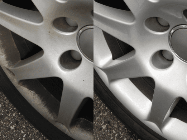 Wheel Before and after super