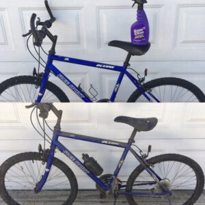 Bike After and before Super Clean