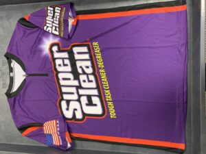 Picture of front of Super Clean Jersey