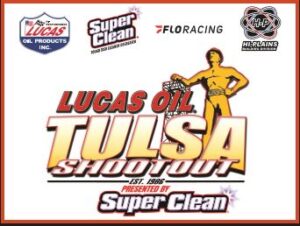 Lucas Oil Tulsa Shootout Presented by Super Clean logo