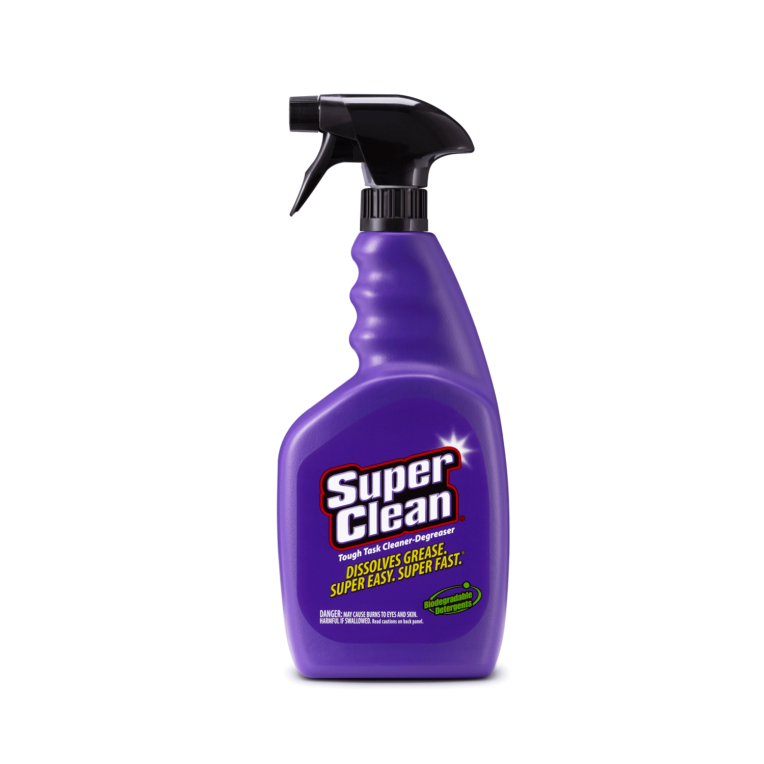 Super Clean Foaming Multi-Surface All Purpose Cleaner Degreaser Spray,  Biodegradable, Full Concentrate, 32 ounce