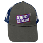 Super Clean Grey & Flag Hat